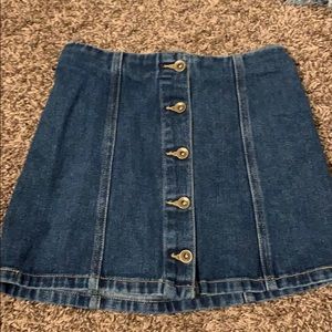 FOREVER 21 jean skirt!